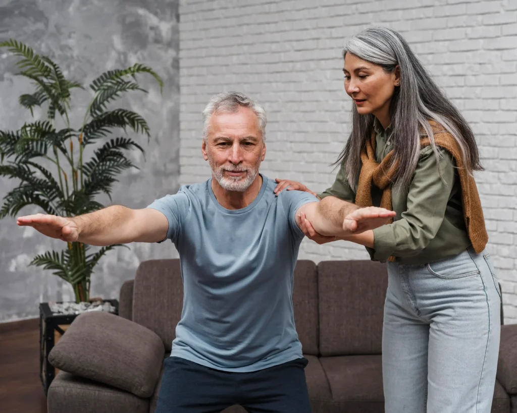 Recuperación del equilibrio tras daño neurológico en Madrid